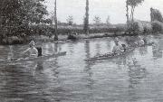Einerboote Gustave Caillebotte